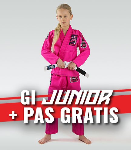Dětské kimono GI pro BJJ "Junior 3.0" (RŮŽOVÁ) + pásek ZDARMA