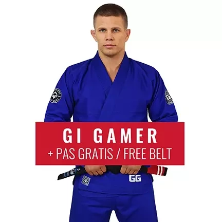 GI do BJJ Gamer (Niebieskie) + pas GRATIS